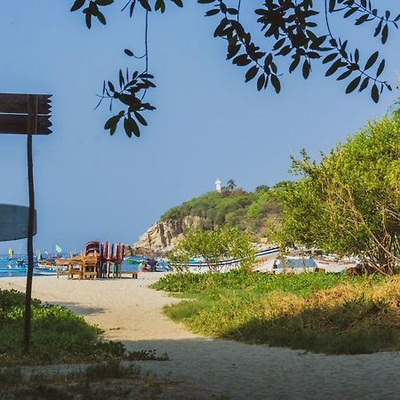 Nomad Beach House Hotel Puerto Escondido  Exterior foto