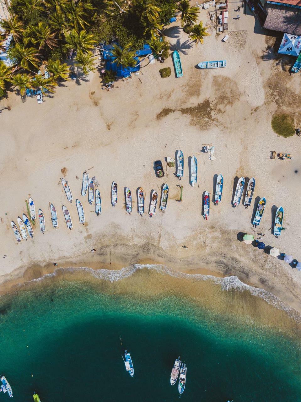 Nomad Beach House Hotel Puerto Escondido  Exterior foto