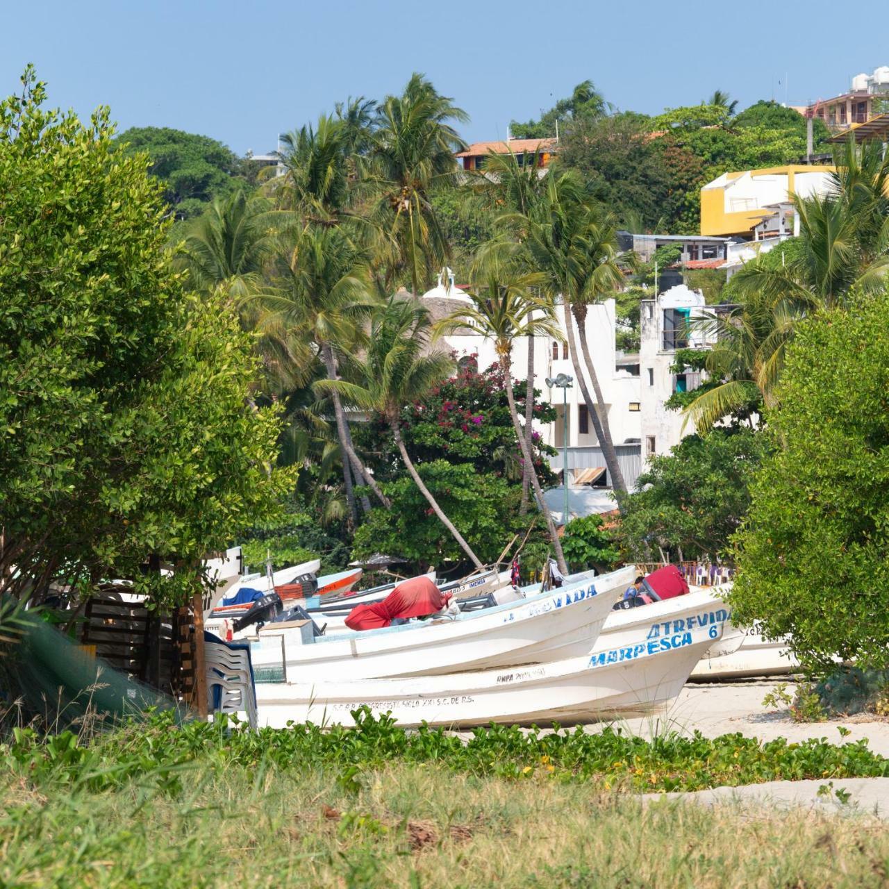 Nomad Beach House Hotel Puerto Escondido  Exterior foto